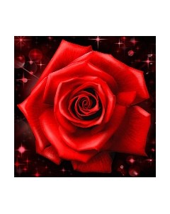 Набор алмазной вышивки Сверкающая роза / АЖ-1785 Алмазная живопись