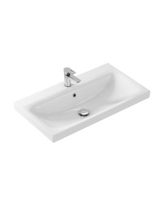 Умывальник со смесителем Cersanit Moduo 80 / S-UM-MOD80/1 + 63030