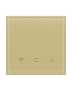 Выключатель DeLUMO Senso 1014 одноканальный трехклавишный сенсорный Delumo