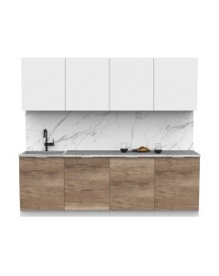 Кухонный гарнитур Интермебель Микс Топ-8 2.4м