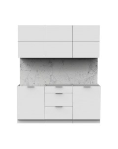 Кухонный гарнитур Интермебель Микс Топ-34 1.8м без столешницы