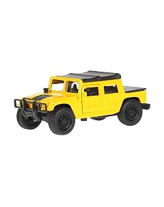 Автомобиль игрушечный Hummer H1 Пикап Желтый / SB-18-09-H1-N(Y)-WB Технопарк