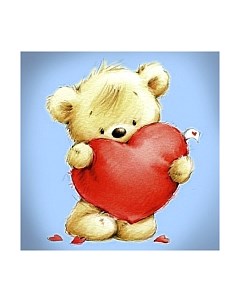 Набор алмазной вышивки От всего сердца / WD2316 Wizardi