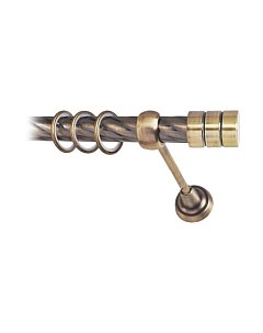 Карниз для штор Lm Decor Цилиндр 088 1р витой 25мм Lm decor