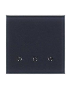 Выключатель DeLUMO Senso 7016 трехканальный сенсорный Delumo