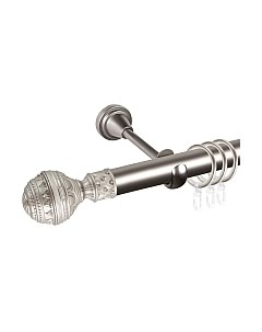 Карниз для штор АС ФОРОС Grace D25Г составной + наконечники Ампир Ас форос