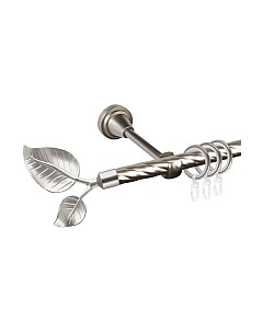 Карниз для штор АС ФОРОС Grace D16K составной + наконечники Лист большой Ас форос