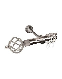 Карниз для штор АС ФОРОС Grace D25К составной + наконечники Булава Ас форос