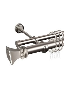 Карниз для штор АС ФОРОС Grace D25Г/16Г составной + наконечники Эмпория Ас форос