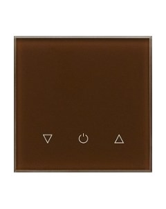 Выключатель DeLUMO Senso 8017 одноканальный трехклавишный сенсорный Delumo