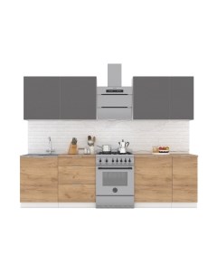 Кухонный гарнитур Интермебель Микс Топ-7 2.2м