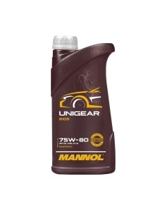 Трансмиссионное масло Mannol Unigear 75W80 GL-4/GL-5 LS / MN8109-1
