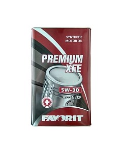 Моторное масло Favorit Premium XFE 5W30 API SN/CF Metal / 53398