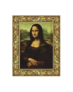 Картина Декарт "Мона Лиза" Да Винчи 8Л0514