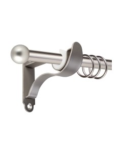 Карниз для штор АС ФОРОС Prime D16Г + заглушка Шар малый Ас форос