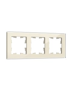 Рамка для выключателей и розеток IEK Brite BR-M32-G-K10 Iek