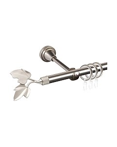 Карниз для штор АС ФОРОС Grace D16Г + наконечники Лист ветка Ас форос