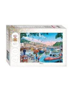 Пазл Рыбалка на пристани / 85413 Step puzzle