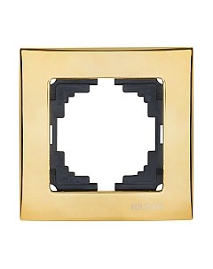 Рамка для выключателей и розеток Nilson Touran Lux 22ALT0091