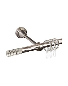 Карниз для штор АС ФОРОС Grace D16K + наконечники Крис Ас форос