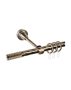 Карниз для штор АС ФОРОС Grace D16K + наконечники Крис Ас форос