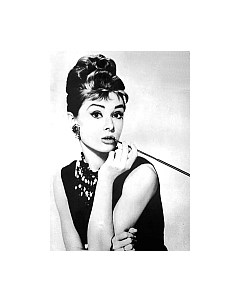 Набор алмазной вышивки Одри Хепберн / WD132 Wizardi