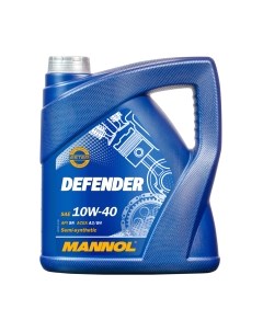 Моторное масло Mannol Defender 10W40 SN / MN7507-4