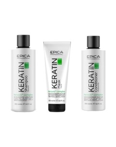 Набор косметики для волос Epica Professional Keratin Pro Шампунь+Кондиционер+Маска