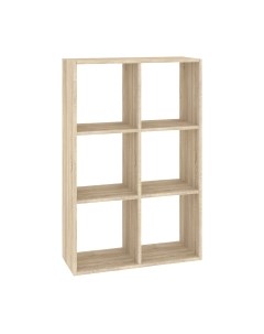 Стеллаж Кортекс-мебель Дельта-6 71x105