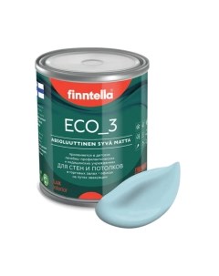 Краска Eco 3 Wash and Clean Taivaallinen / F-08-1-1-LG103 Finntella