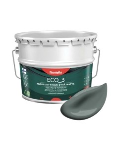 Краска Eco 3 Wash and Clean Salvia / F-08-1-9-LG263 Finntella