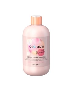 Шампунь для волос Inebrya Icecream Keratin Restructuring Восстанавливающий