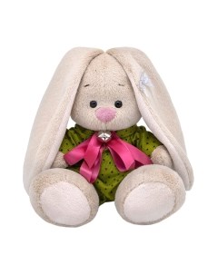 Мягкая игрушка Зайка Ми в комбинезоне в горошек / SidX-423 Budi basa