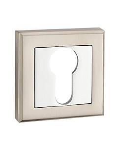 Накладка на цилиндр Lockit Квадратная Е-8 SN/PC