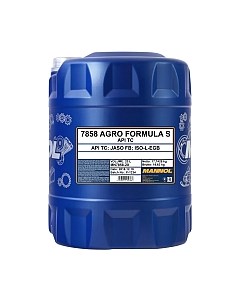 Моторное масло Mannol Agro / MN7858-20