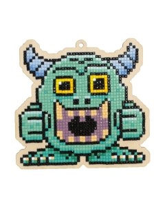 Набор алмазной вышивки Монстр / WWP294 Wizardi