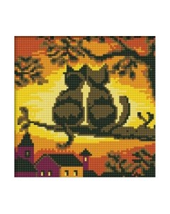 Набор алмазной вышивки Две Кошки / 016-ST-S Белоснежка