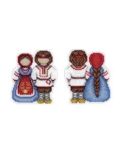 Набор для вышивания Оберег. Неразлучники / Р-154М М.п.студия