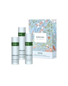 Набор косметики для волос Estel Babayaga шампунь 250мл+маска 200мл+термозащитный спрей 200мл