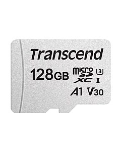Карта памяти Transcend microSDXC 128GB UHS-I V30 (TS128GUSD300S)