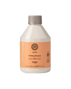 Шампунь для волос Bulbs&Roots Очищающий против перхоти с экстрактом тыквы Bulbs&roots