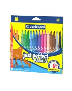 Фломастеры Centropen Just Perfect / 2510 1801
