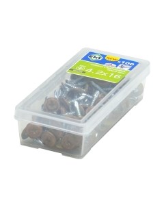 Саморез ЕКТ С прессшайбой Printech 4.2х16 сверло / B009405 Ект