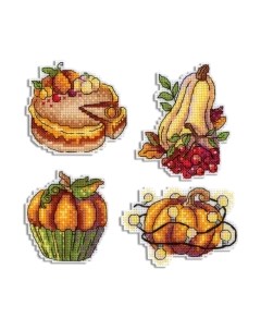 Набор для вышивания Тыквенное ассорти №2 / Р-854М М.п.студия