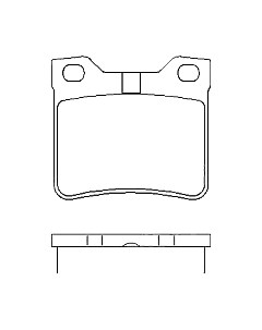 Тормозные колодки Patron PBP1415 Патрон