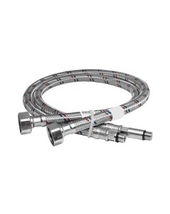 Гибкая подводка Снабстройсервис Idea I-1/2 Г/ШЕ 150 ПВГ Г1/2"-1.5С-ШЕ