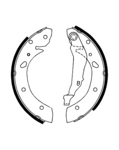 Тормозные колодки 124100SX Stellox