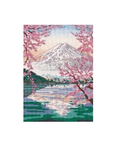 Набор для вышивания Фудзияма и озеро Кавагути / 1311В Овен