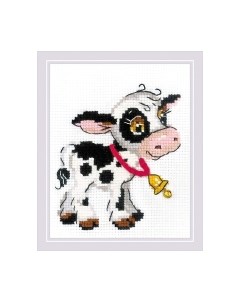 Набор для вышивания Теленок с колокольчиком / 1902 Риолис