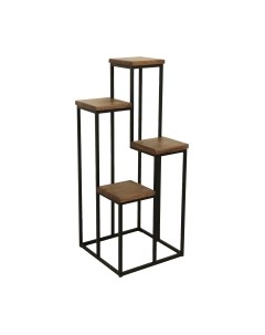 Стойка для цветов Stal-Massiv Quadro-D Black Stal-massiv